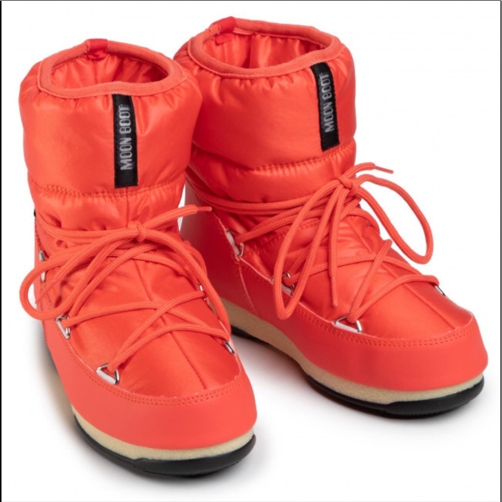 Moon Boot Low Nylon WP 2 Coral Ankle Boot Ladies Size 6